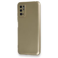 Newface Xiaomi Poco M3 Pro Kılıf First Silikon - Gold