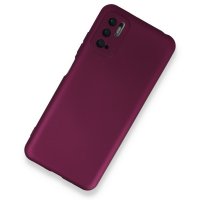 Newface Xiaomi Poco M3 Pro Kılıf First Silikon - Mürdüm