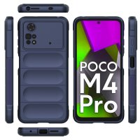 Newface Xiaomi Poco M4 Pro 4G Kılıf Optimum Silikon - Lacivert