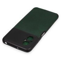 Newface Xiaomi Poco M5 Kılıf Loop Deri Silikon - Yeşil