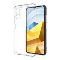 Newface Xiaomi Poco M5 Kılıf Lüx Şeffaf Silikon