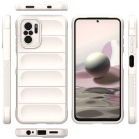 Newface Xiaomi Poco M5s Kılıf Optimum Silikon - Krem