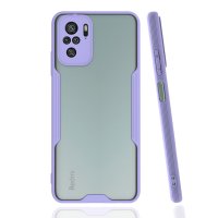 Newface Xiaomi Poco M5s Kılıf Platin Silikon - Lila