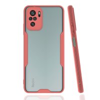 Newface Xiaomi Poco M5s Kılıf Platin Silikon - Pembe