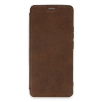 Newface Xiaomi Poco M6 Pro 4G Kılıf Flip Cover - Taba