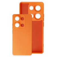 Newface Xiaomi Poco M6 Pro 4G Kılıf Nano içi Kadife Silikon - Sarı