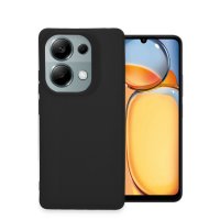 Newface Xiaomi Poco M6 Pro 4G Kılıf Petro Silikon - Siyah