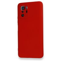 Newface Xiaomi Poco X3 GT Kılıf Nano içi Kadife  Silikon - Kırmızı