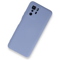 Newface Xiaomi Poco X3 GT Kılıf Nano içi Kadife  Silikon - Lila