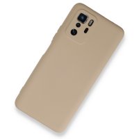 Newface Xiaomi Poco X3 GT Kılıf Nano içi Kadife Silikon - Pudra