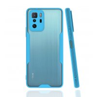 Newface Xiaomi Poco X3 GT Kılıf Platin Silikon - Mavi
