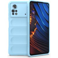 Newface Xiaomi Poco X4 Pro 5G Kılıf Optimum Silikon - Sky Blue