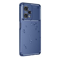 Newface Xiaomi Poco X5 5G Kılıf Auto Focus Karbon Kapak - Lacivert