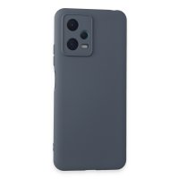 Newface Xiaomi Poco X5 5G Kılıf Nano içi Kadife  Silikon - Gri