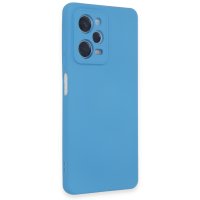 Newface Xiaomi Poco X5 5G Kılıf Nano içi Kadife Silikon - Mavi