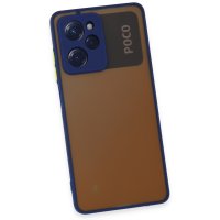 Newface Xiaomi Poco X5 Pro 5G Kılıf Montreal Silikon Kapak - Lacivert