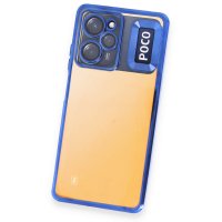 Newface Xiaomi Poco X5 Pro 5G Kılıf Slot Silikon - Mavi