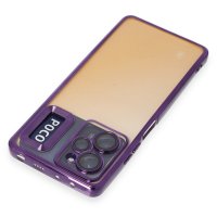 Newface Xiaomi Poco X5 Pro 5G Kılıf Slot Silikon - Mor
