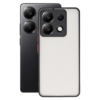 Newface Xiaomi Poco X6 Kılıf Montreal Silikon Kapak - Kırmızı