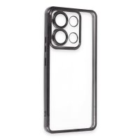 Newface Xiaomi Poco X6 Pro Kılıf Razer Lensli Silikon - Siyah