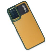 Newface Xiaomi Pocophone M3 Kılıf Dora Kapak - Haki Yeşil