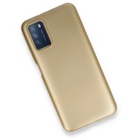Newface Xiaomi Pocophone M3 Kılıf First Silikon - Gold
