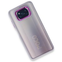 Newface Xiaomi Pocophone X3 Kılıf Dora Kapak - Lila