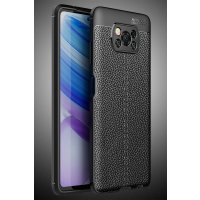 Newface Xiaomi Pocophone X3 Kılıf Auto Focus Kapak - Siyah