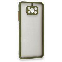 Newface Xiaomi Pocophone X3 Pro Kılıf Montreal Silikon Kapak - Açık Yeşil