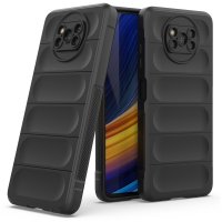 Newface Xiaomi Pocophone X3 Kılıf Optimum Silikon - Siyah
