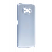 Newface Xiaomi Pocophone X3 Pro Kılıf Nano içi Kadife  Silikon - Sky Blue