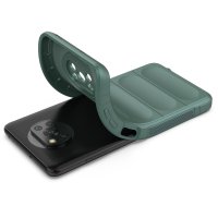 Newface Xiaomi Pocophone X3 Pro Kılıf Optimum Silikon - Koyu Yeşil