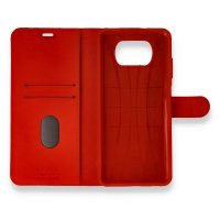 Newface Xiaomi Pocophone X3 Pro Kılıf Trend S Plus Kapaklı Kılıf - Kırmızı