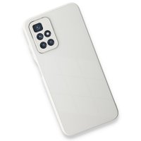 Newface Xiaomi Redmi 10 2022 Kılıf Glass Kapak - Beyaz