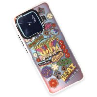 Newface Xiaomi Redmi 10C Kılıf Estoril Desenli Kapak - Estoril - 14