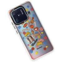 Newface Xiaomi Redmi 10C Kılıf Estoril Desenli Kapak - Estoril - 16