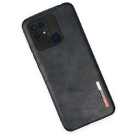Newface Xiaomi Poco C40 Kılıf Loop Deri Silikon - Lacivert