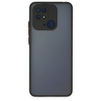 Newface Xiaomi Poco C40 Kılıf Montreal Silikon Kapak - Siyah