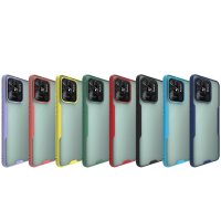 Newface Xiaomi Poco C40 Kılıf Platin Silikon - Sarı