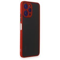 Newface Xiaomi Redmi 12 Kılıf Montreal Silikon Kapak - Kırmızı