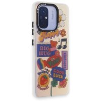Newface Xiaomi Redmi 12C Kılıf Estoril Desenli Kapak - Estoril - 15