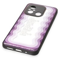 Newface Xiaomi Redmi 12C Kılıf Mirror Desenli Kapak - Mirror - 5
