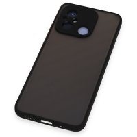 Newface Xiaomi Redmi 12C Kılıf Montreal Silikon Kapak - Siyah