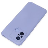 Newface Xiaomi Redmi 12C Kılıf Nano içi Kadife Silikon - Lila
