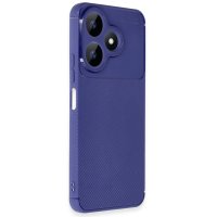 Newface Xiaomi Redmi 13 4G Kılıf Auto Focus Karbon Kapak - Lacivert