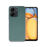 Newface Xiaomi Poco C65 Kılıf Petro Silikon - Koyu Yeşil