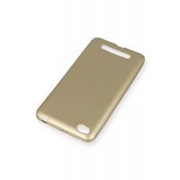 Newface Xiaomi Redmi 4A Kılıf First Silikon - Gold