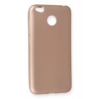 Newface Xiaomi Redmi 4X Kılıf First Silikon - Rose Gold