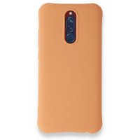 Newface Xiaomi Redmi 8 Kılıf First Silikon - Turuncu