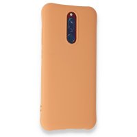 Newface Xiaomi Redmi 8 Kılıf First Silikon - Turuncu